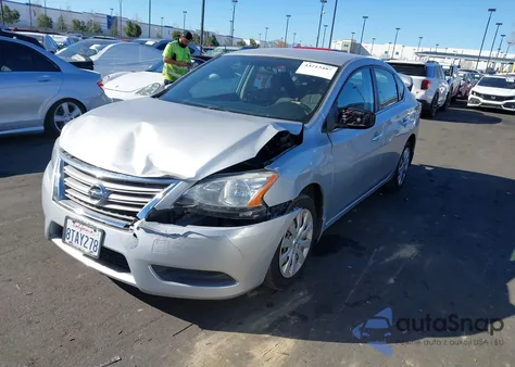 2015 Nissan Sentra S from USA, damaged, VIN 3N1AB7AP0FY228102